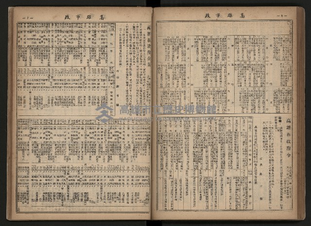 《高雄市政合訂本第三冊（50期-75期）》藏品圖，第78張