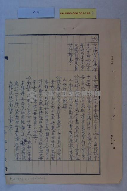 民國58年第2次都委會藏品圖，第8張