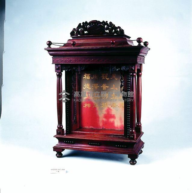 日式雙鳳搶珠神龕藏品圖，第1張