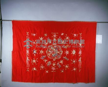 麒麟送子刺繡被面藏品圖，第1張