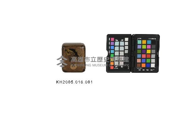 梨地鶴扇紋蒔繪香盒藏品圖，第1張