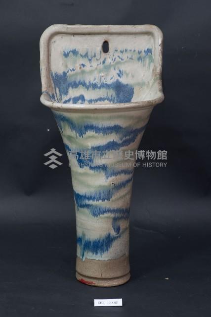 青花壁掛便壼-1藏品圖，第1張