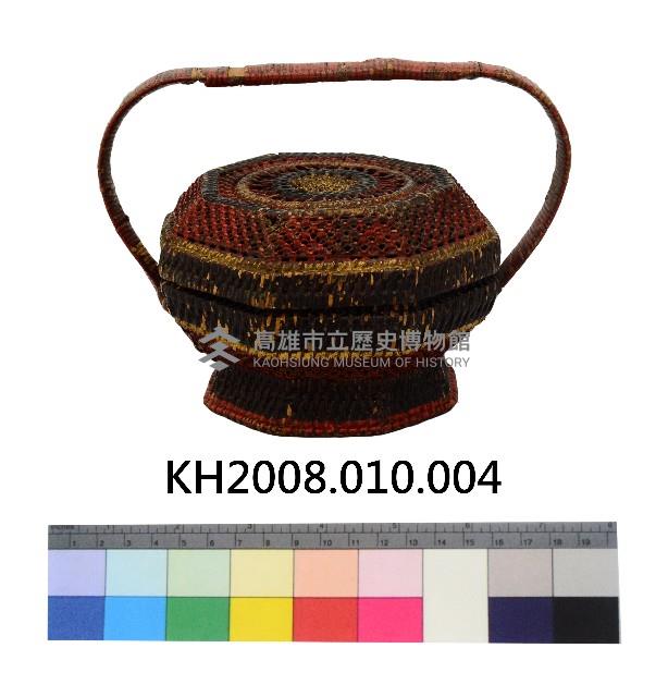 細藤編八角形提籃藏品圖，第1張