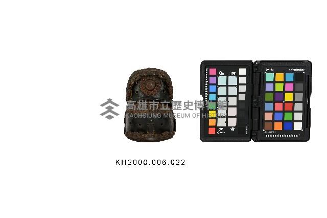 黑漆描金捲草紋神明帽藏品圖，第1張