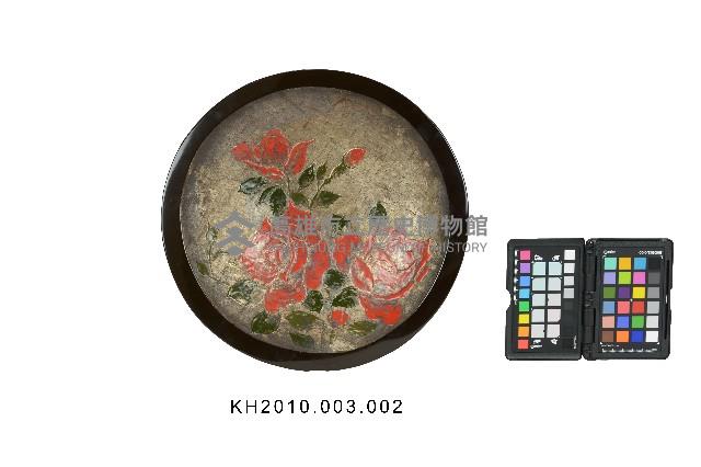 玫瑰花堆花皿藏品圖，第1張