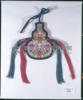 納繡葫蘆型煙荷包藏品圖，第1張