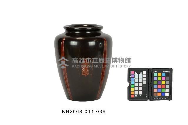 磨顯填漆昆蟲紋瓶藏品圖，第1張