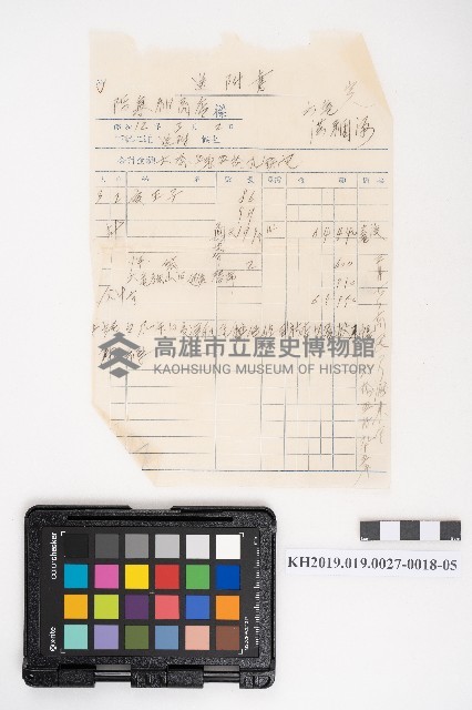 送附書、仕切書複寫簿藏品圖，第43張
