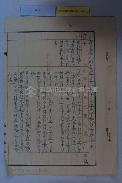 民國58年第2次都委會藏品圖，第4張