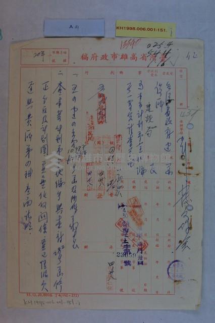 補訂都市計畫預定地號碼詳表藏品圖，第13張