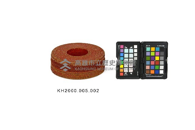 籐編朱漆盒藏品圖，第4張