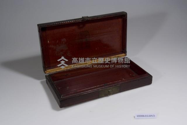 木胎包皮開光吉祥紋長方盒藏品圖，第4張