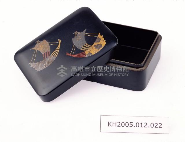 雙帆船蒔繪香盒藏品圖，第3張
