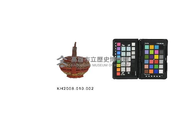 藤編朱漆提籃藏品圖，第3張