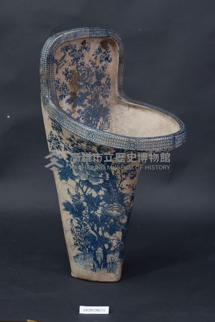 青花壁掛便壼-2藏品圖，第3張