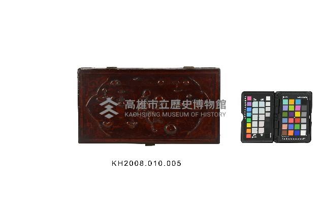 木胎包皮開光吉祥紋長方盒藏品圖，第3張