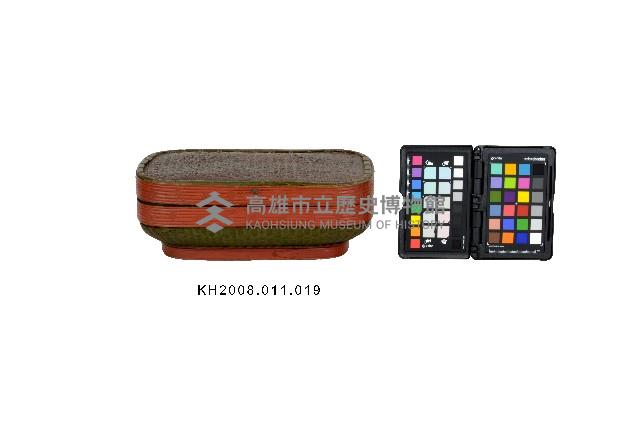 竹編囍字紋方盒藏品圖，第3張