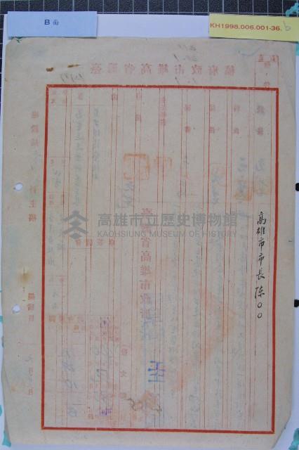 秦丕基開業執照藏品圖，第4張