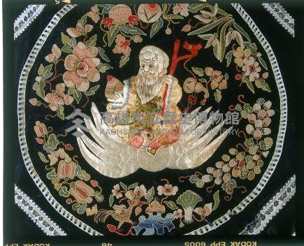 南極仙翁肚兜藏品圖，第2張