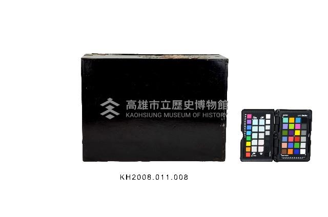 堆錦黃槿花紋雙層文書盒藏品圖，第2張