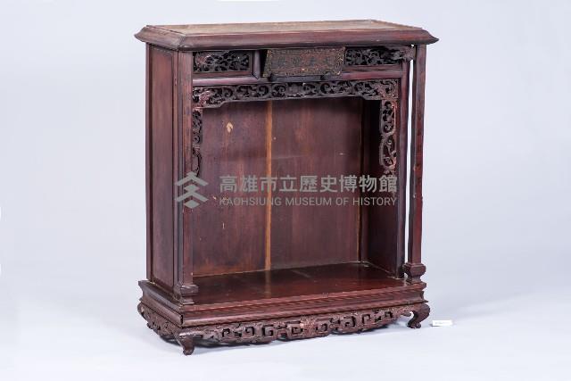 漢體乾漆透雕天上聖母神龕藏品圖，第2張