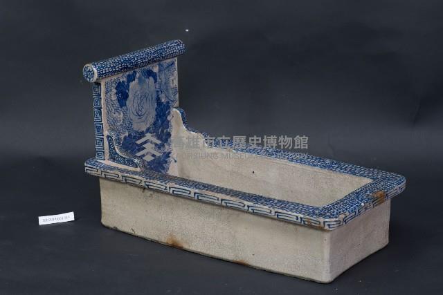 青花小判形便池-2藏品圖，第2張