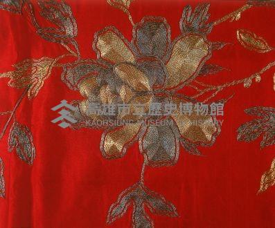 鯉躍龍門刺繡桌圍藏品圖，第2張