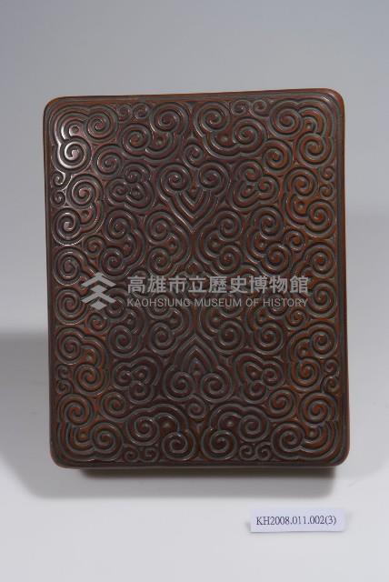 剔犀如意雲紋方盒藏品圖，第2張