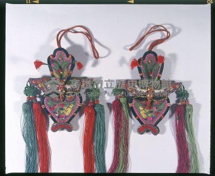 小掛飾（一對）藏品圖，第2張