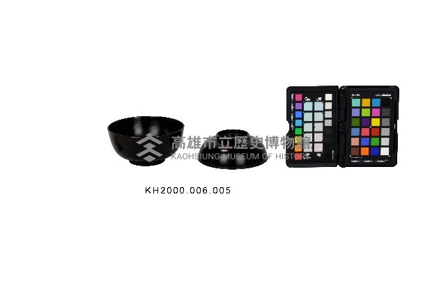 黑漆蓋碗藏品圖，第2張