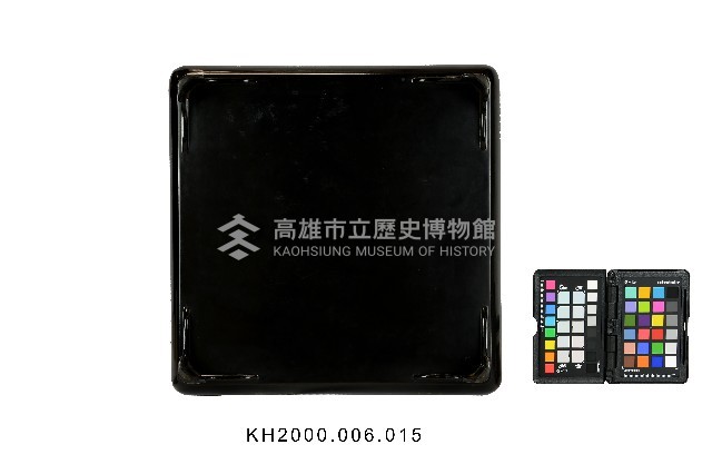 黑漆戧金蔓草紋膳盤藏品圖，第2張