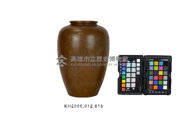 銅胎「拓南丸」捕鯨船紋漆瓶藏品圖，第2張