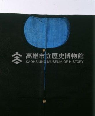 黑綺地團花對襟男褂藏品圖，第2張