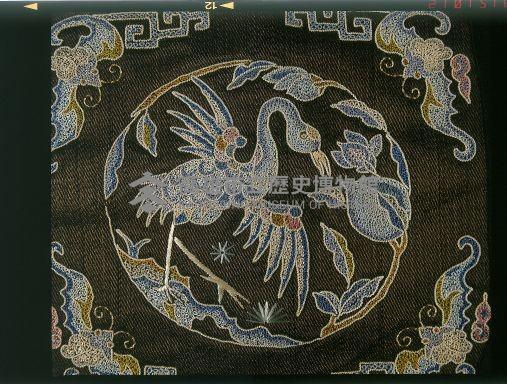 富貴壽喜枕頭繡套-2藏品圖，第2張