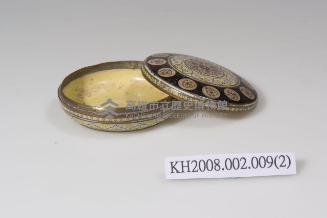 銅胎掐絲琺瑯印泥盒藏品圖，第2張
