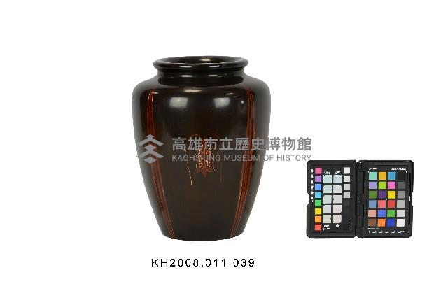 磨顯填漆昆蟲紋瓶藏品圖，第2張