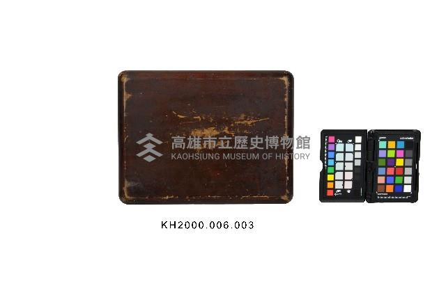 木雕素色漆方盤藏品圖，第2張