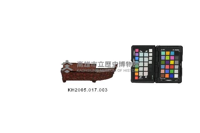 籃胎船型盒藏品圖，第2張