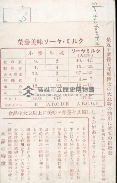 登錄號:KH2003.003.0293藏品圖，第2張