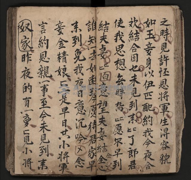 皮影戲劇本《飛鵝洞白荔枝》藏品圖，第42張