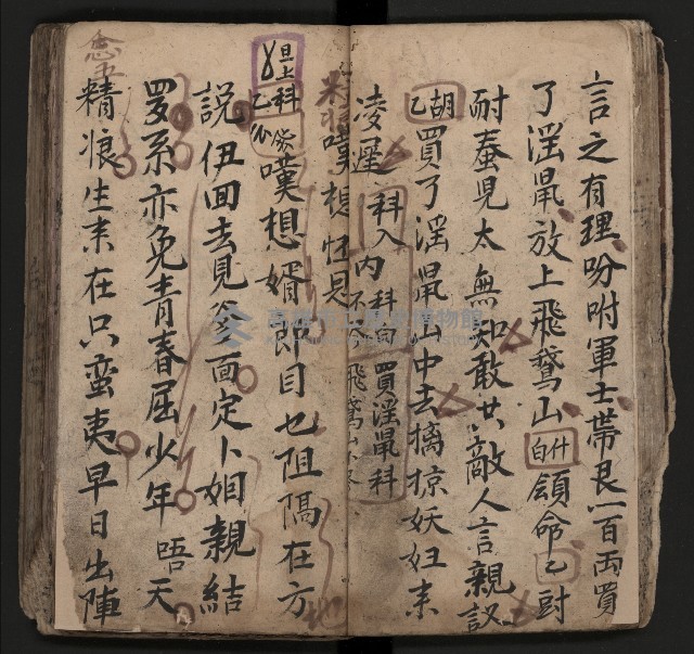 皮影戲劇本《飛鵝洞白荔枝》藏品圖，第41張