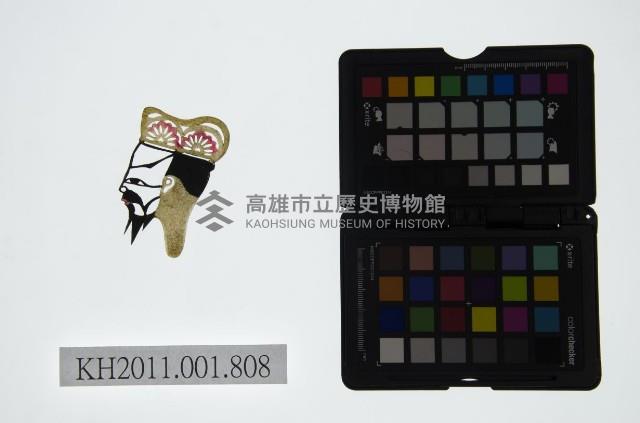 皮影戲偶頭-末藏品圖，第1張