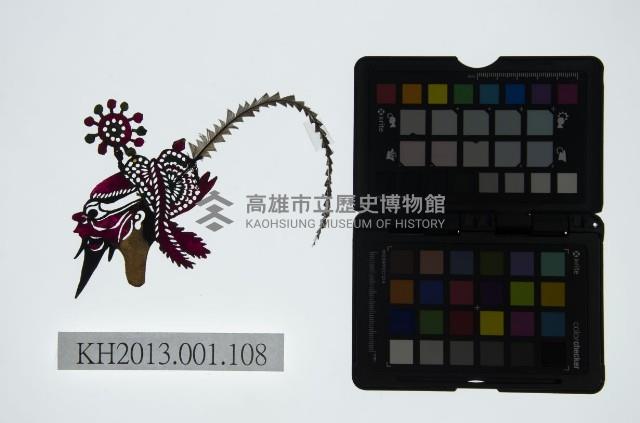 皮影戲偶頭-淨藏品圖，第1張