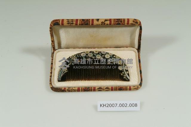 螺鈿鑲嵌漆器梳藏品圖，第1張