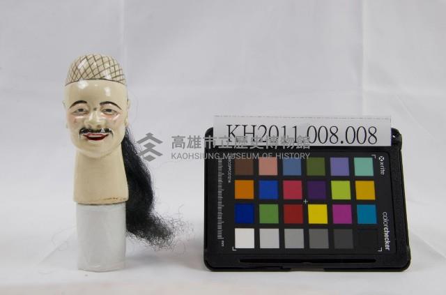 布袋戲偶-木偶頭藏品圖，第1張