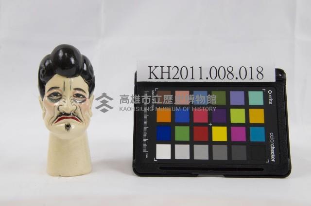 布袋戲偶-木偶頭藏品圖，第1張