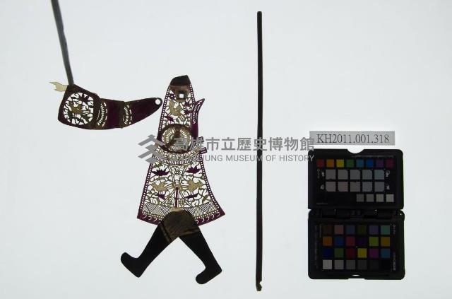 皮影戲簽桿立身偶-狀元（偶身）藏品圖，第1張