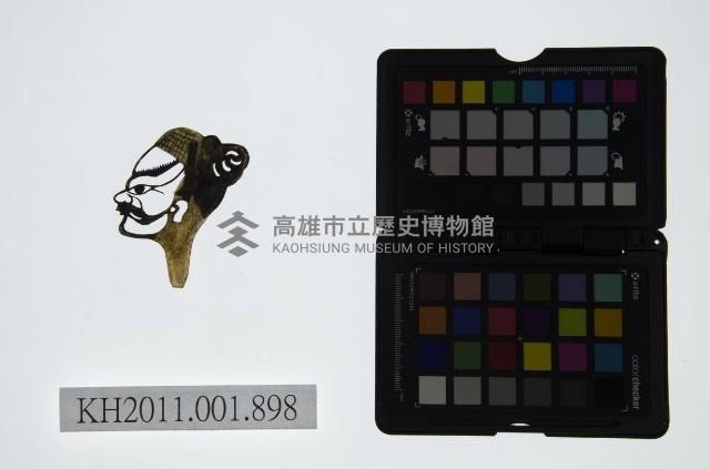 皮影戲偶頭-生藏品圖，第1張