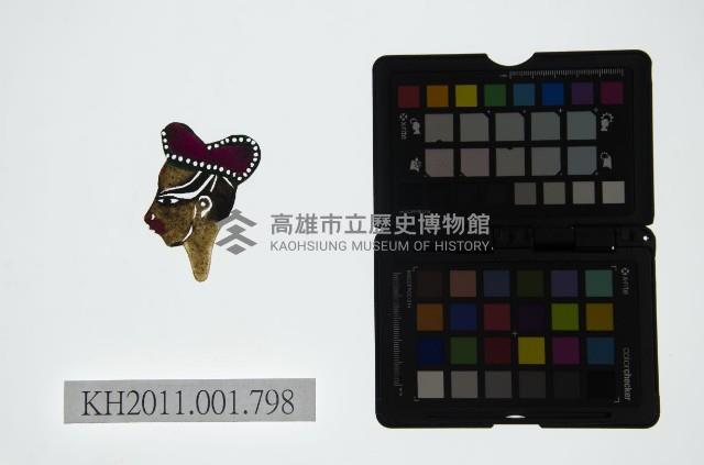 皮影戲偶頭-淨藏品圖，第1張