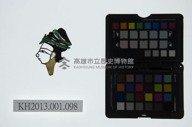 皮影戲偶頭-旦藏品圖，第1張